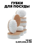 {{productViewItem.photos[photoViewList.activeNavIndex].Alt || productViewItem.photos[photoViewList.activeNavIndex].Description || 'Гигиеничные губки для посуды Oval Plombir 10 шт., w1010102571'}}