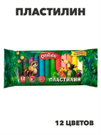 Пластилин Creativiki без стека, 12 цветов, 120 г, y5050102811 y5050102811
