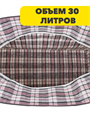Сумка хозяйственная 440х390х100мм на молнии, клетка,МИКС, y4100103430 y4100103430 - фото 61485