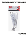 Электрокипятильник 500Вт, 250В, шнур 65см,  погружная часть 10см, n3712-gl-909-006 n3712-gl-909-006 - фото 62297