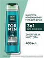 Чистая Линия FOR MEN Шампунь мужской, кондиционер и гель для душа 3в1 Taiga Энергия + Чистота Можжевельник и шалфей, 400 мл, n4056-146852090 n4056-146852090